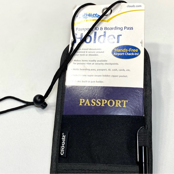 HOLDER Passport, ID, Boarding Pass Holder Bag travel security - Picture 10 of 10